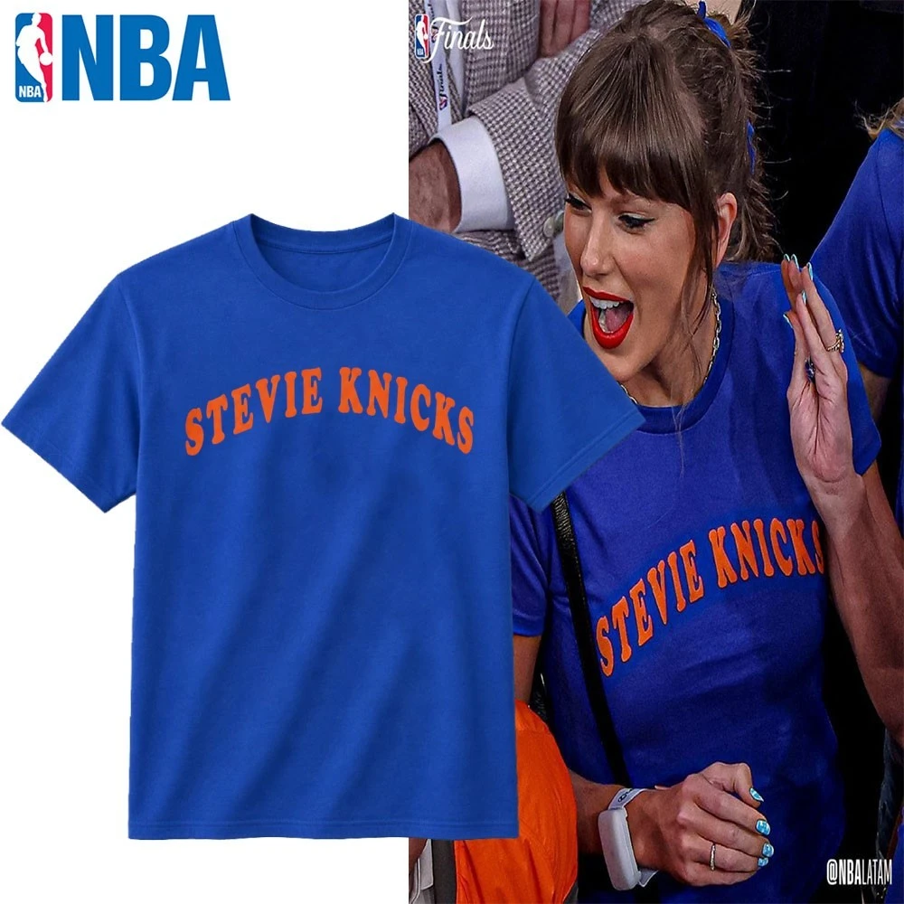 Taylor Swift Wears Stevie Knicks T-Shirt to Knicks Game